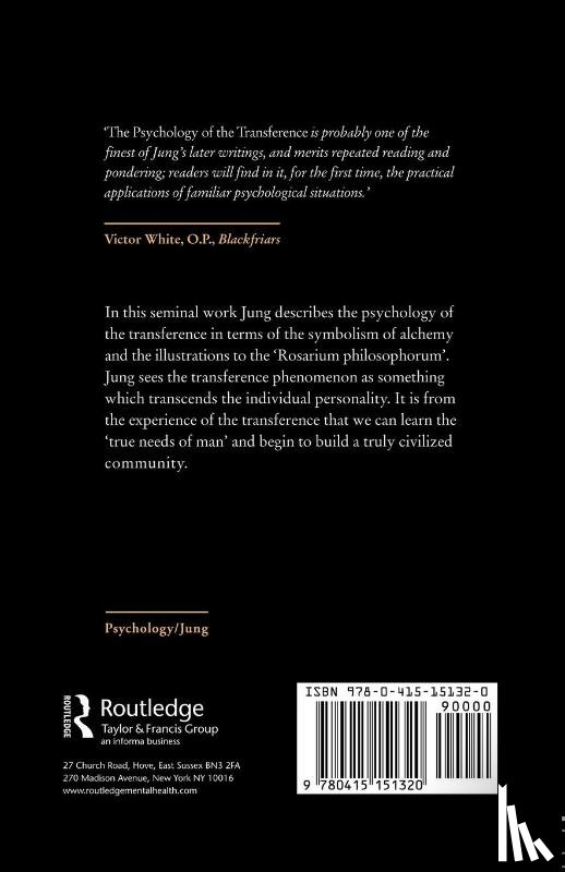 Jung, C.G. - The Psychology of the Transference