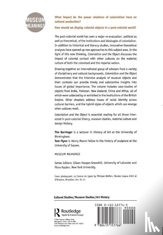  - Colonialism and the Object