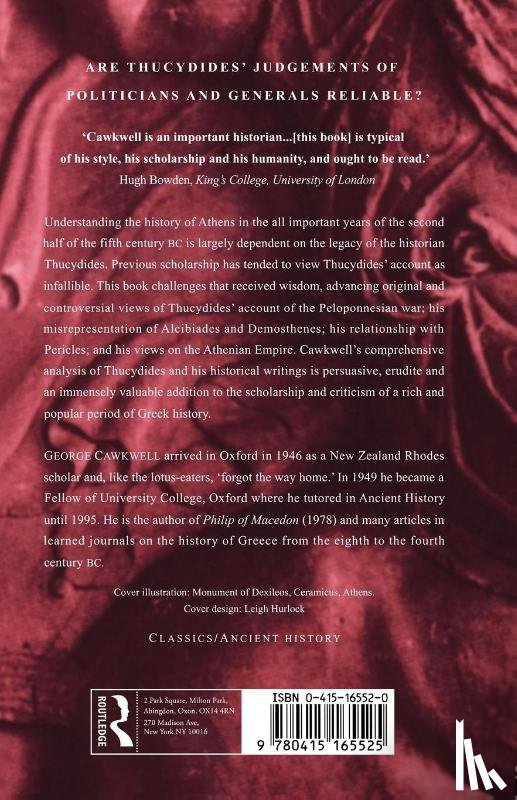 Cawkwell, George - Thucydides and the Peloponnesian War