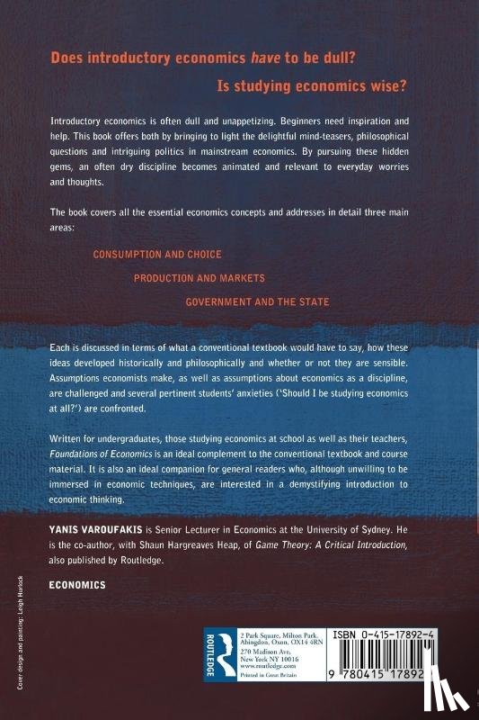 Varoufakis, Yanis (University of Athens - Foundations of Economics