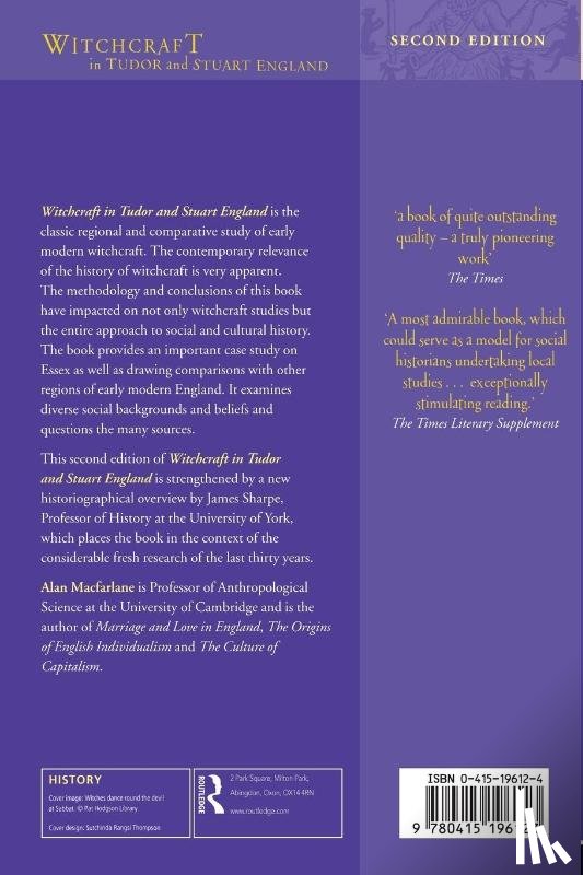 MacFarlane, Alan - Witchcraft in Tudor and Stuart England