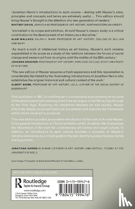 Hauser, Arnold - Social History of Art, Volume 3
