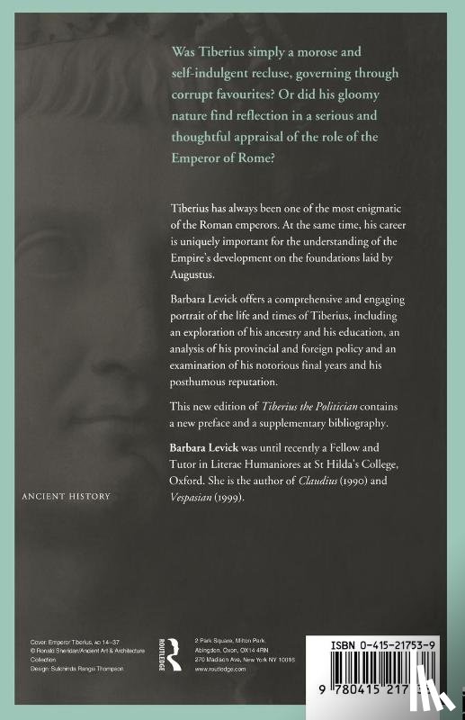 Levick, Barbara - Tiberius the Politician
