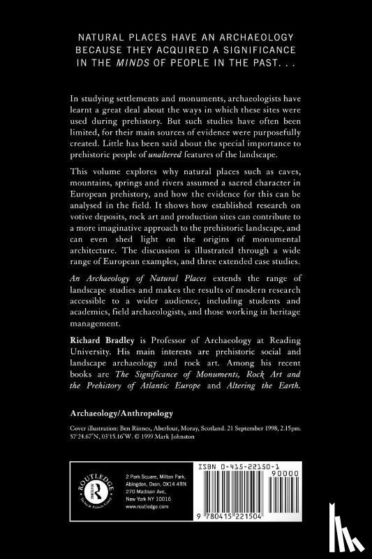 Bradley, Richard - An Archaeology of Natural Places