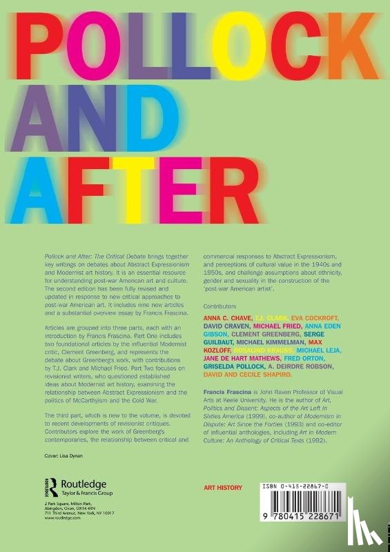  - Pollock and After