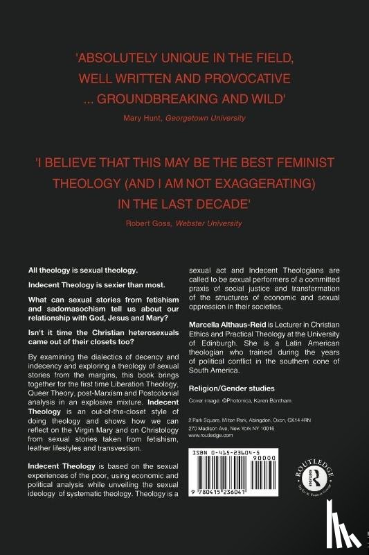 Althaus-Reid, Marcella - Indecent Theology