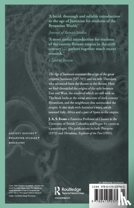 Evans, J. A. S. - The Age of Justinian
