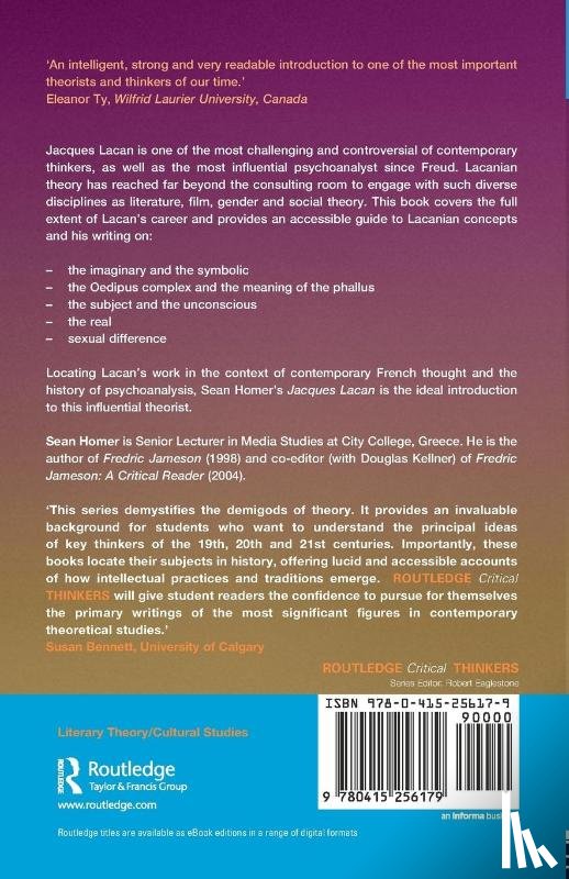 Homer, Sean (City College - Jacques Lacan