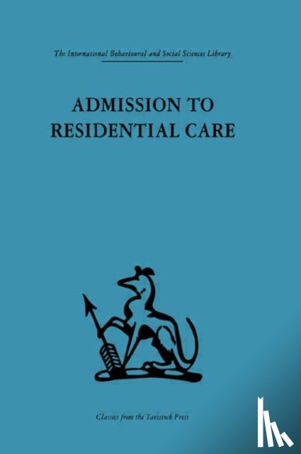  - Admission to Residential Care