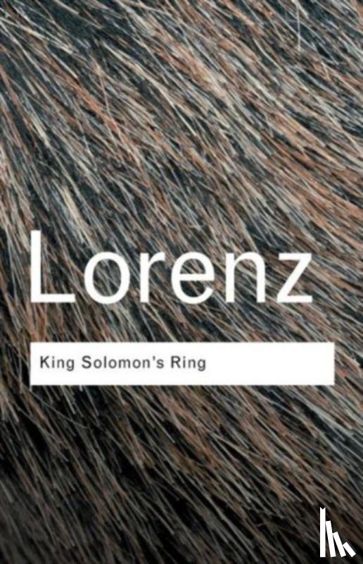 Lorenz, Konrad - King Solomon's Ring