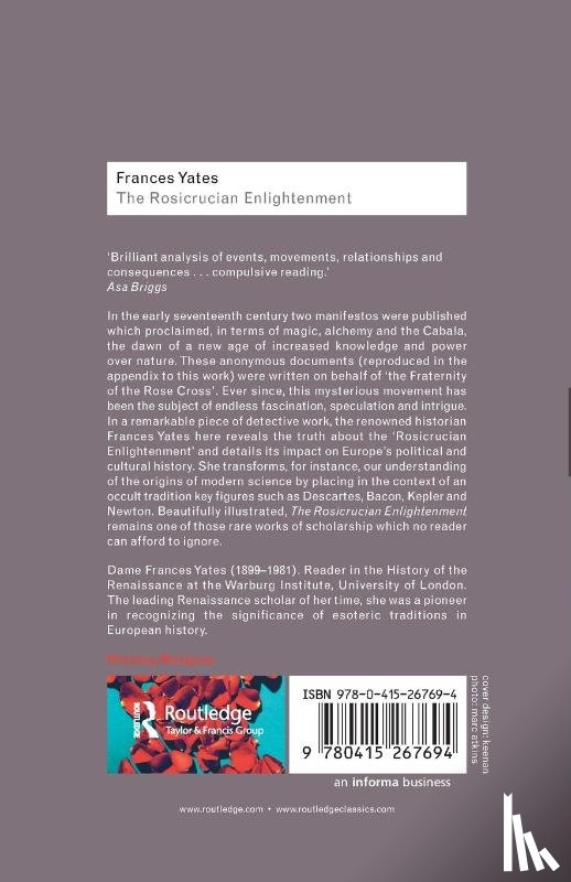 Yates, Frances - The Rosicrucian Enlightenment