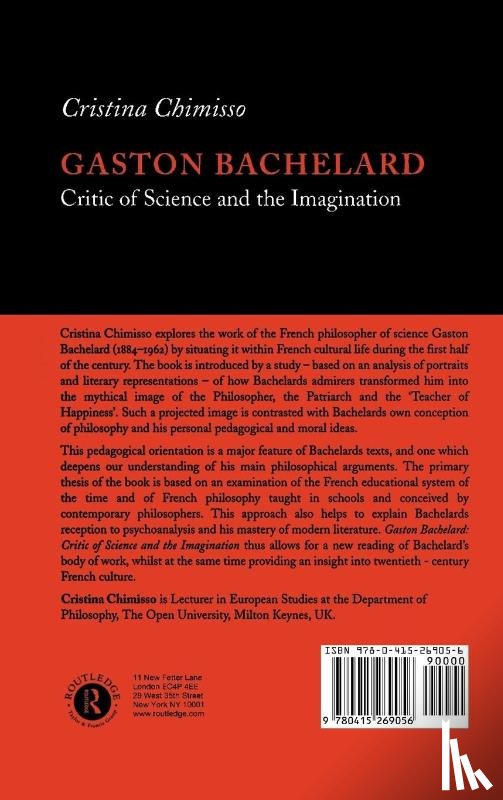 Chimisso, Cristina - Gaston Bachelard