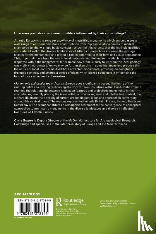  - Monuments and Landscape in Atlantic Europe