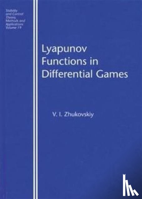 Zhukovskiy, Vladislav I (Institute of Textiles and Light Industry - Lyapunov Functions in Differential Games