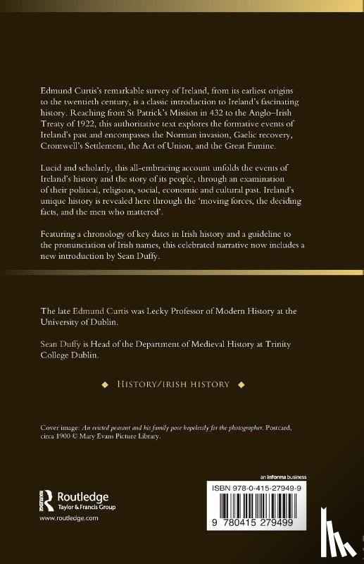 Curtis, Edmund - A History of Ireland