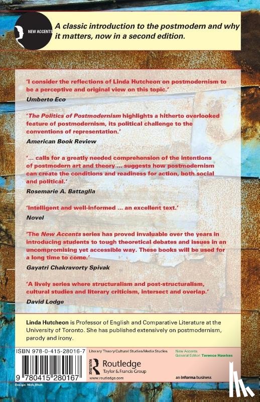 Hutcheon, Linda - The Politics of Postmodernism