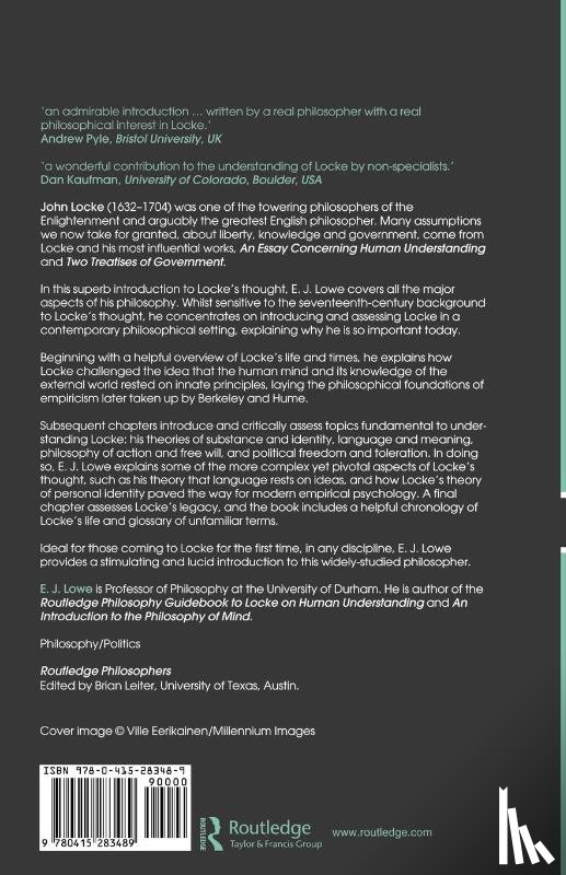 Lowe, E.J. (University of Durham - Locke