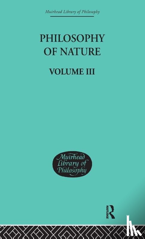 Hegel, G.W.F. - Hegel's Philosophy of Nature