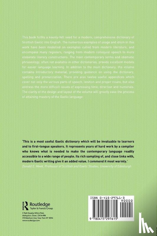 Mark, Colin B.D. - The Gaelic-English Dictionary
