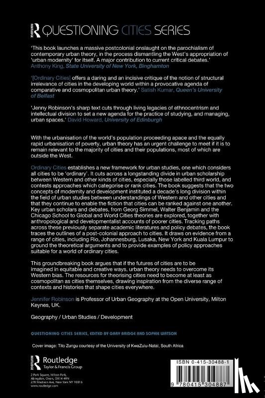 Robinson, Jennifer - Ordinary Cities