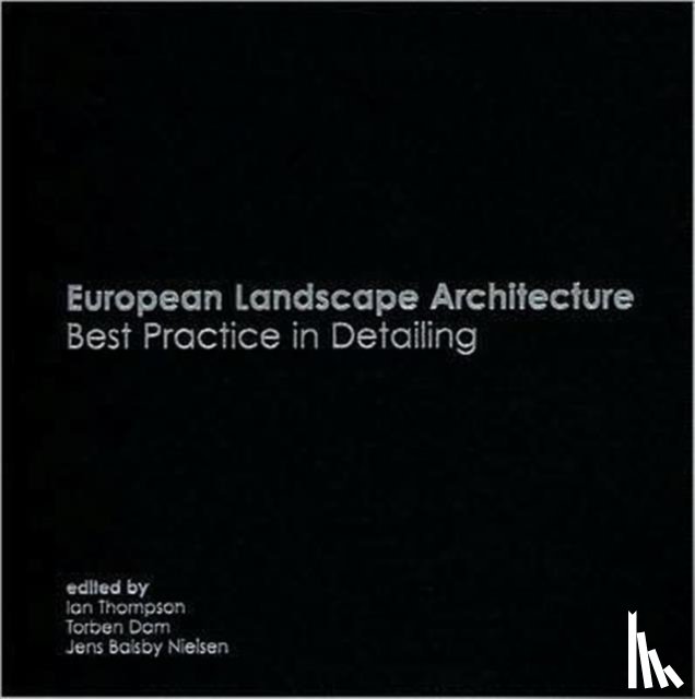  - European Landscape Architecture