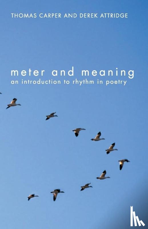 Carper, Thomas, Attridge, Derek - Meter and Meaning