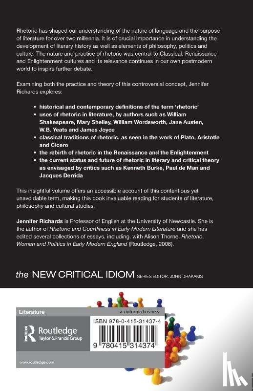 Richards, Jennifer (University of Newcastle upon Tyne - Rhetoric