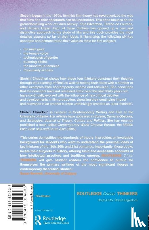 Chaudhuri, Shohini (University of Essex - Feminist Film Theorists