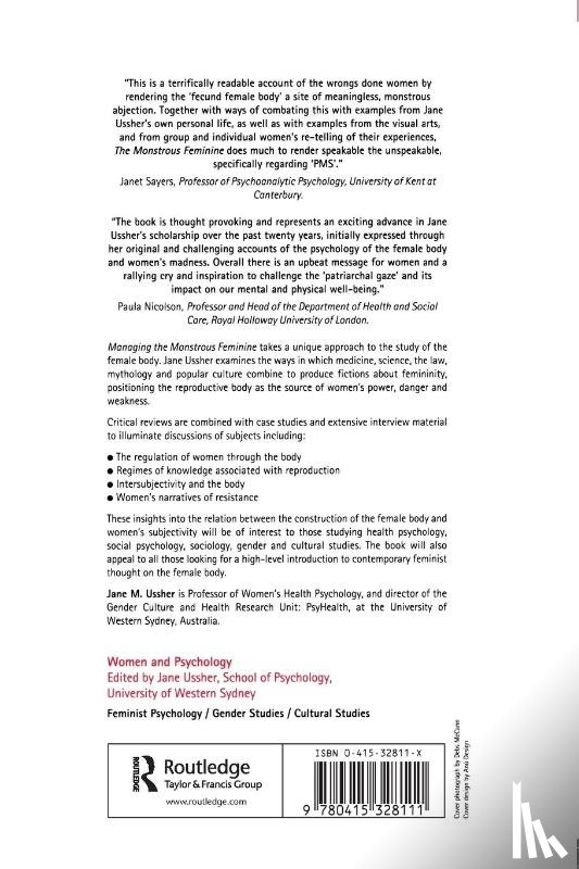 Ussher, Jane M. - Managing the Monstrous Feminine
