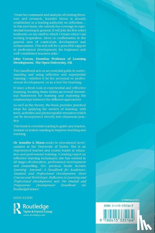 Moon, Jennifer A. - A Handbook of Reflective and Experiential Learning