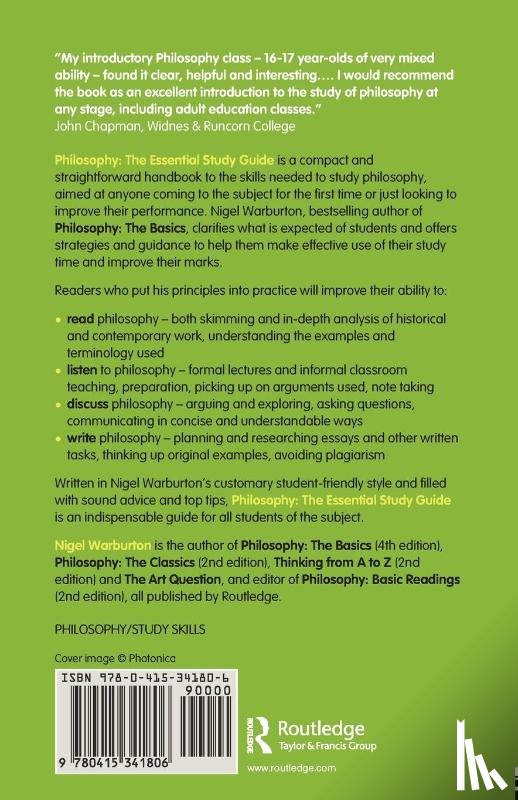 Warburton, Nigel (The Open University - Philosophy: The Essential Study Guide