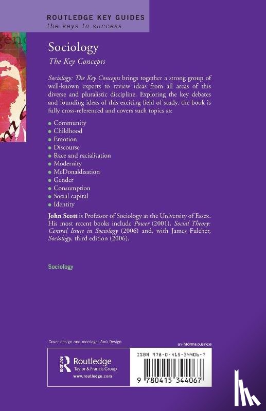  - Sociology: The Key Concepts