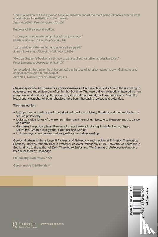 Graham, Gordon (Princeton Theological Seminary - Philosophy of the Arts