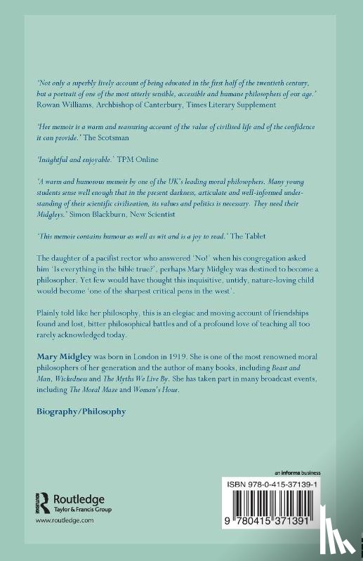 Midgley, Mary (Newcastle Upon-Tyne University - Owl of Minerva