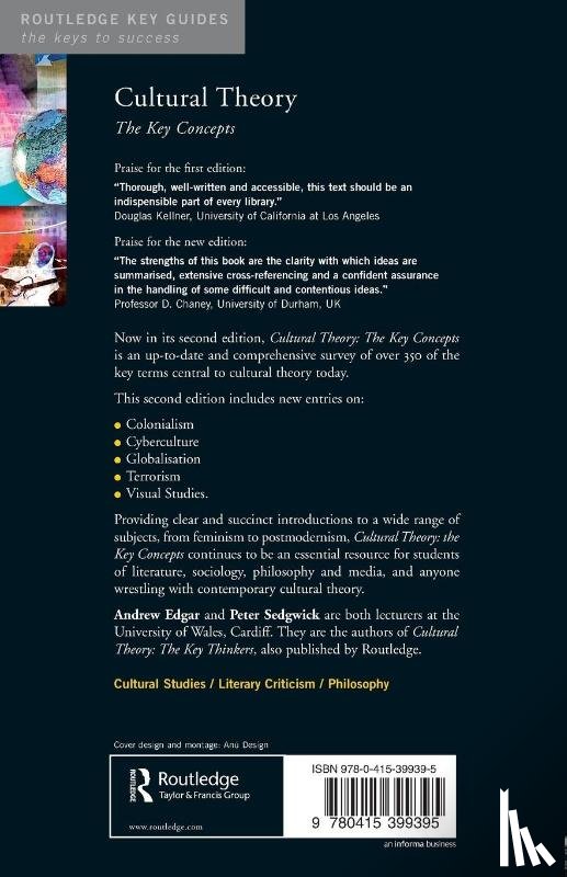  - Cultural Theory: The Key Concepts
