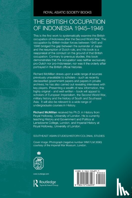 McMillan, Richard (Landsdowne College - The British Occupation of Indonesia: 1945-1946