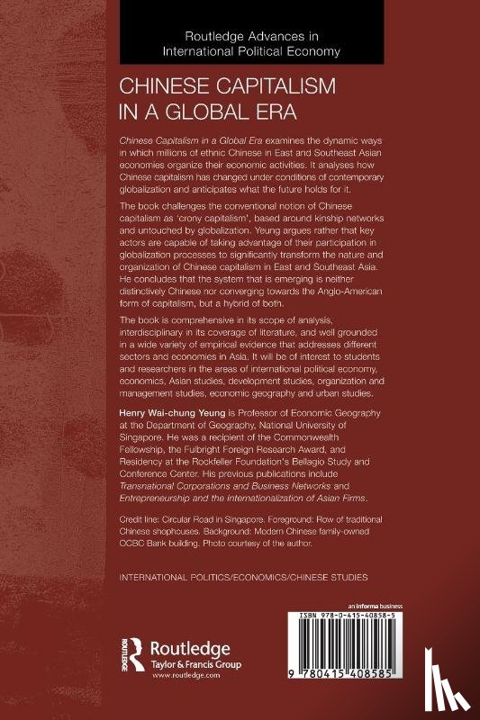 Wai-Chung Yeung, Henry - Chinese Capitalism in a Global Era