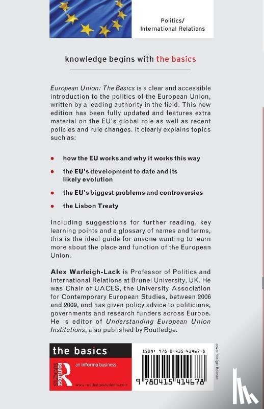 Warleigh-Lack, Alex (Brunel University - European Union: The Basics