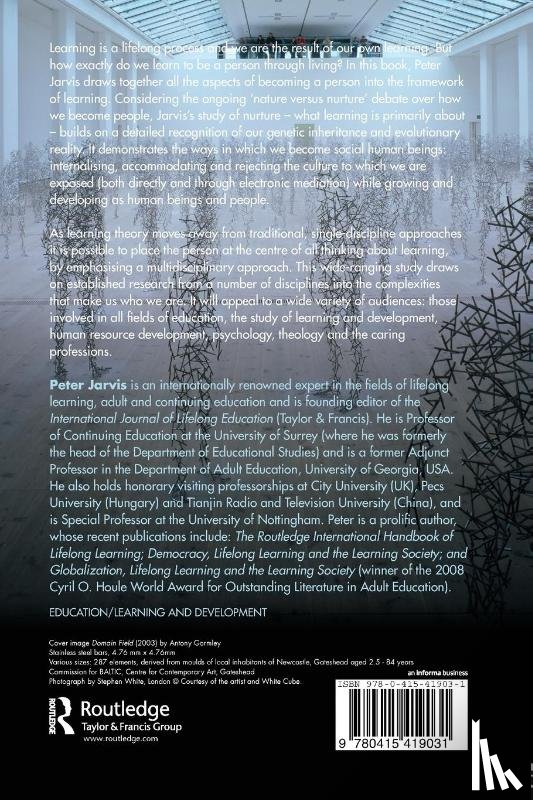 Jarvis, Peter (University of Surrey - Learning to be a Person in Society