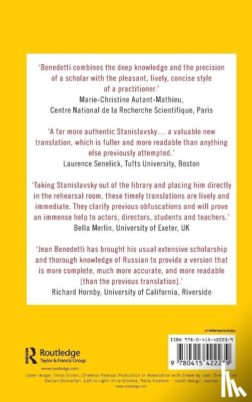 Stanislavski, Konstantin - An Actor's Work