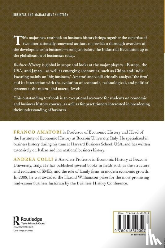 Amatori, Franco (Bocconi University, Colli, Andrea (Bocconi University - Business History