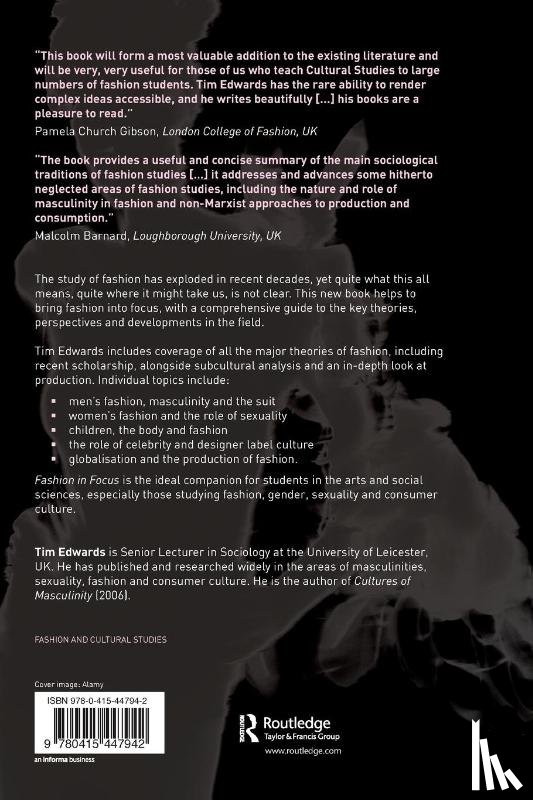 Edwards, Tim (University of Leicester - Fashion In Focus