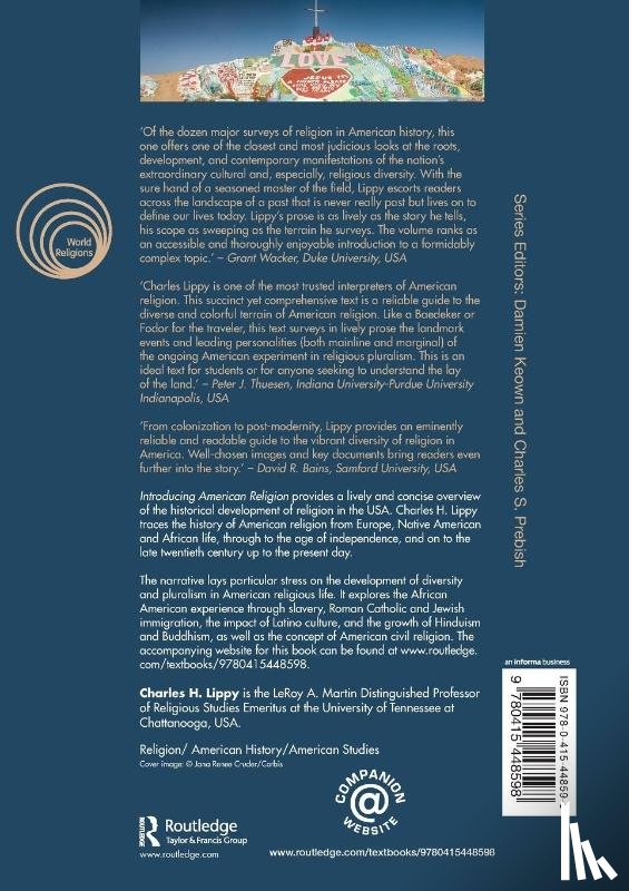Lippy, Charles H. (University of Tennessee at Chattanooga - Introducing American Religion