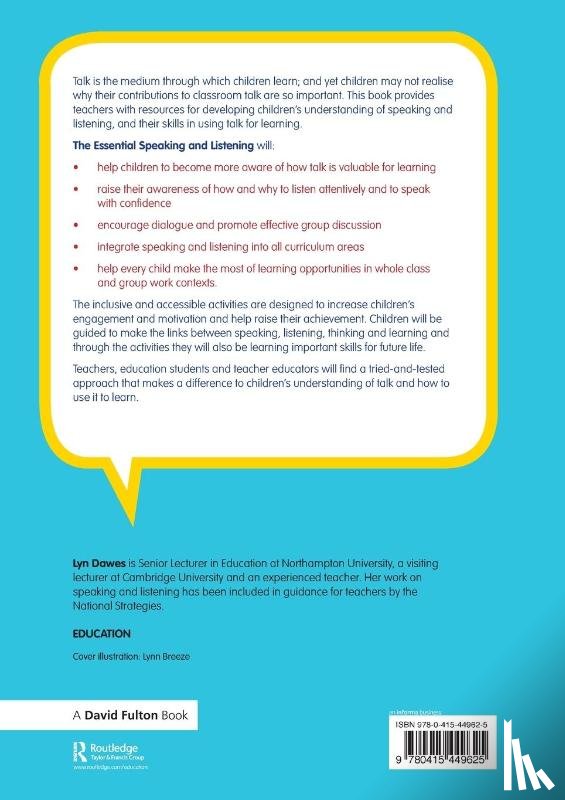 Dawes, Lyn (Northampton University - The Essential Speaking and Listening