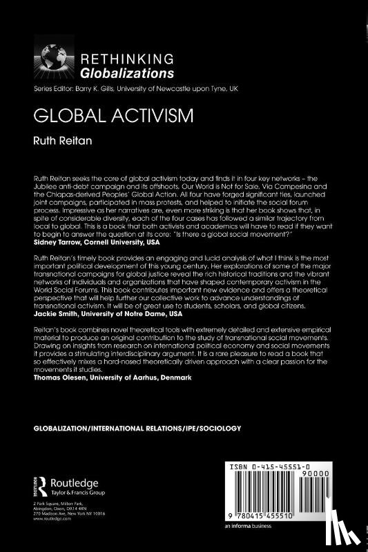 Reitan, Ruth (University of Miami - Global Activism