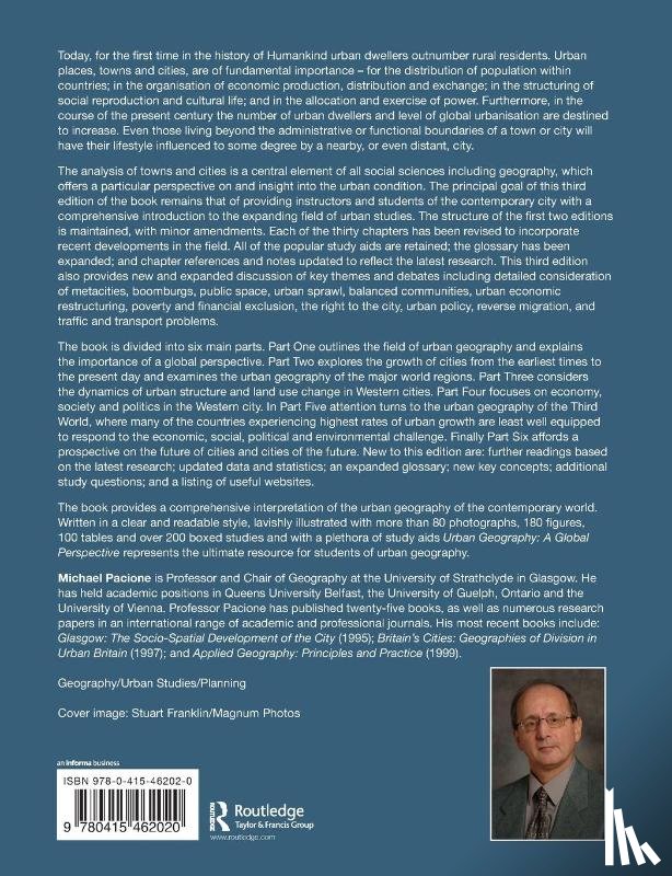 Pacione, Michael (University of Strathclyde - Urban Geography