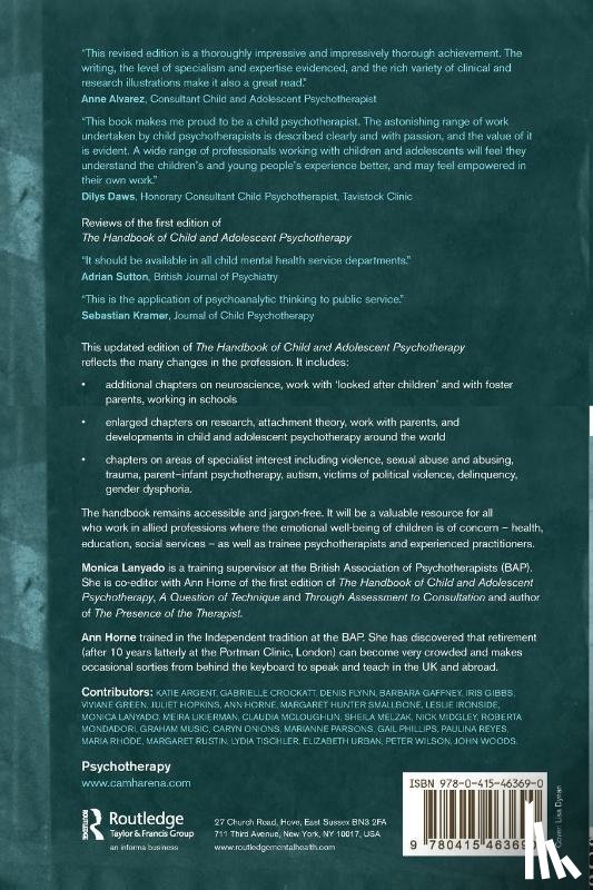  - The Handbook of Child and Adolescent Psychotherapy