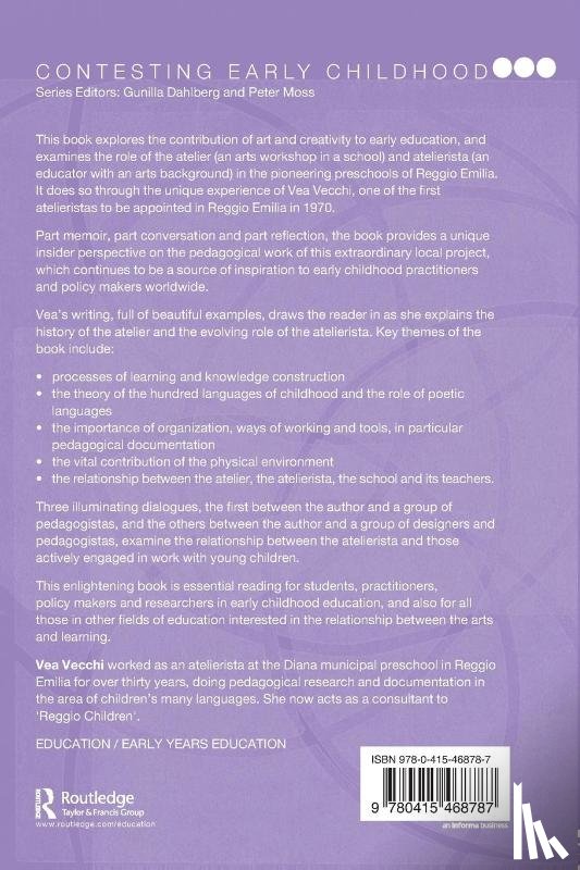 Vecchi, Vea (Education Consultant - Art and Creativity in Reggio Emilia