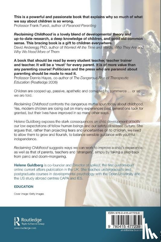 Guldberg, Helene (The Open University - Reclaiming Childhood
