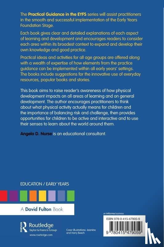 Nurse, Angela D (Formerly Canterbury Christ University - Physical Development in the Early Years Foundation Stage